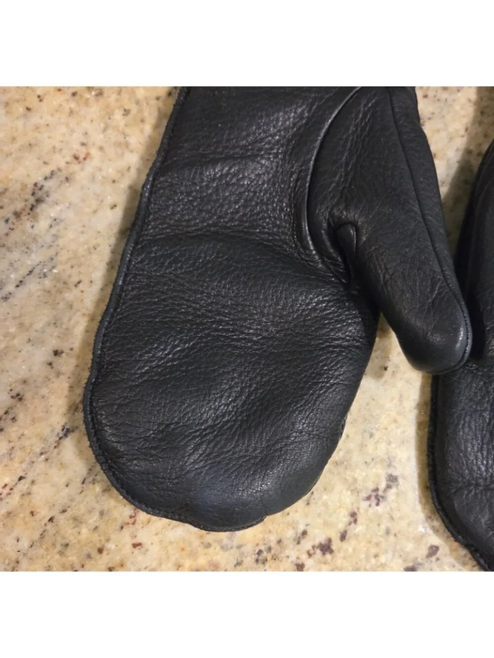 Pratt And Hart  Womens Size S Black Mittons Fleece Lined